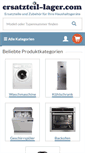 Mobile Screenshot of ersatzteil-lager.com